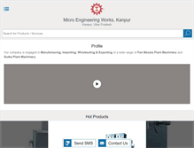 Tablet Screenshot of microengineeringworks.net